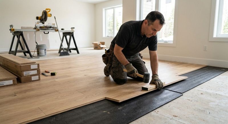 Engineered Wood Installation in Lusby, MD