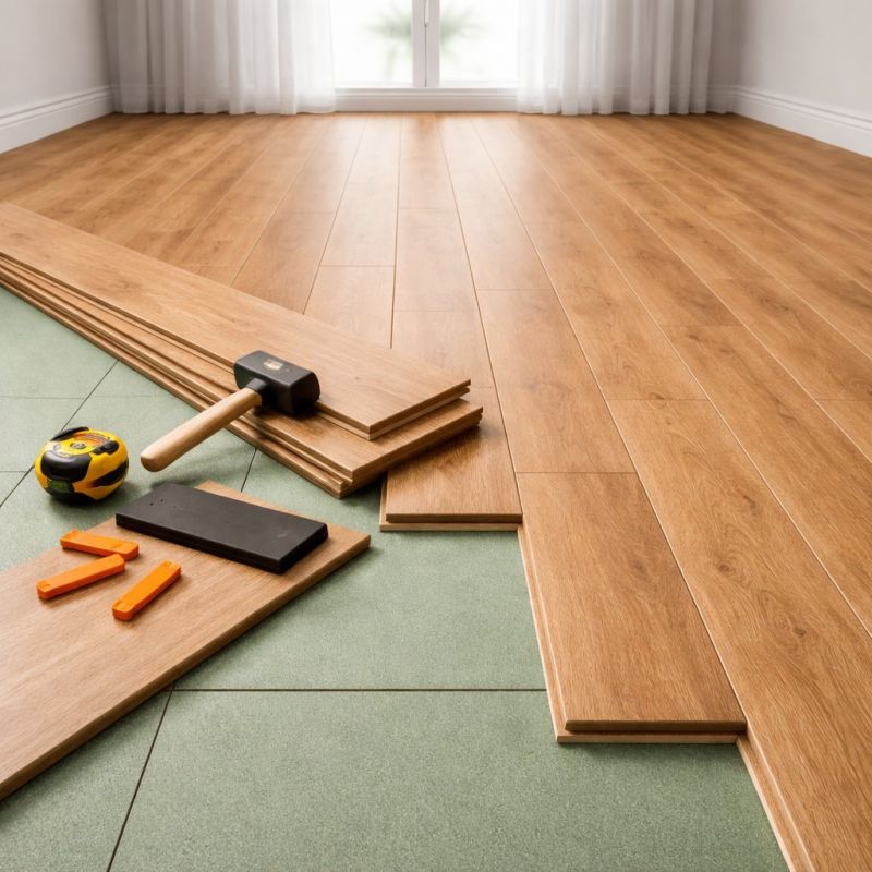 Laminate Floor Remodeling in Lusby, MD