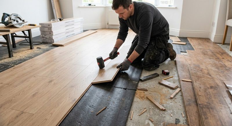 Laminate Floor Replacement in Hollywood, MD