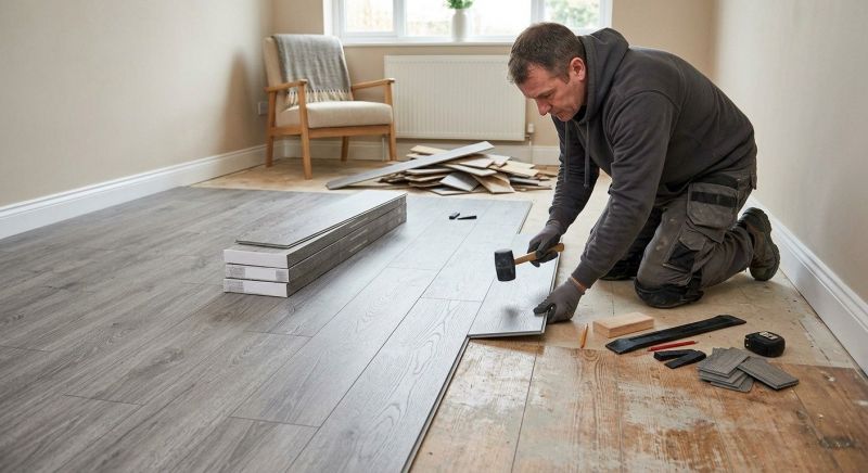 Laminate Floor Replacement in Hollywood, MD