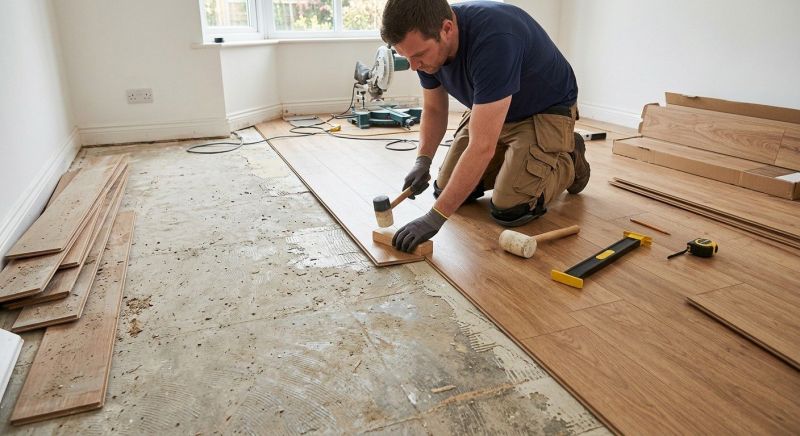Laminate Floor Replacement in Lusby, MD