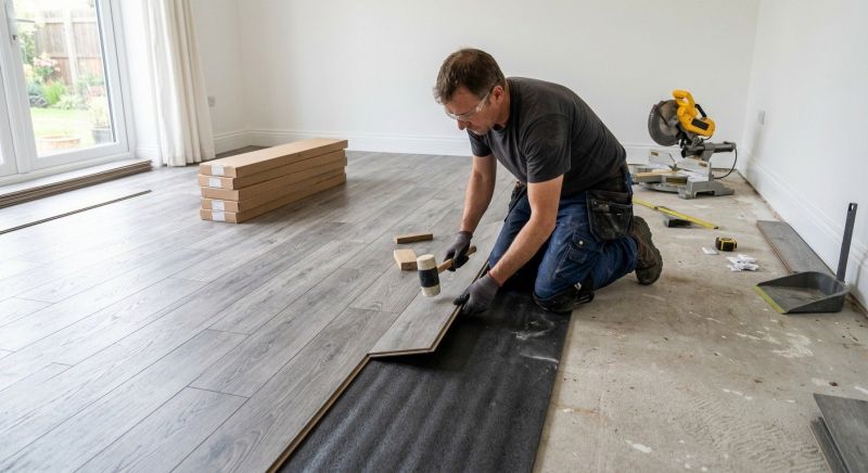 Laminate Floor Replacement in Mechanicsville, MD