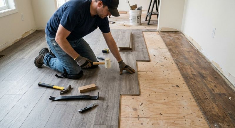 Laminate Floor Replacement in Prince Frederick, MD