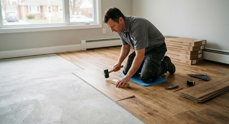 Linoleum Floor Installation in Dorchester County, MD