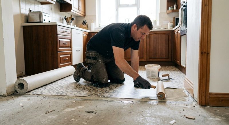 Linoleum Floor Installation in Leonardtown, MD