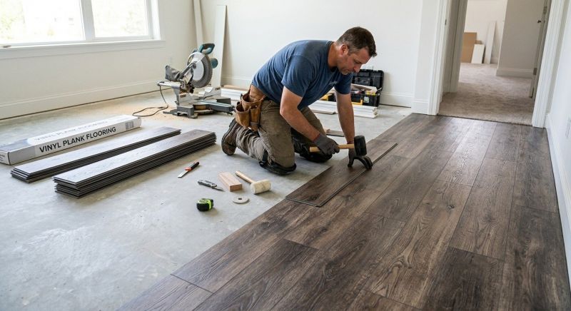 Linoleum Floor Installation in Vienna, MD