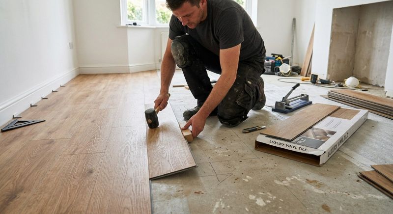 Luxury Vinyl Tile Installation in Cambridge, MD