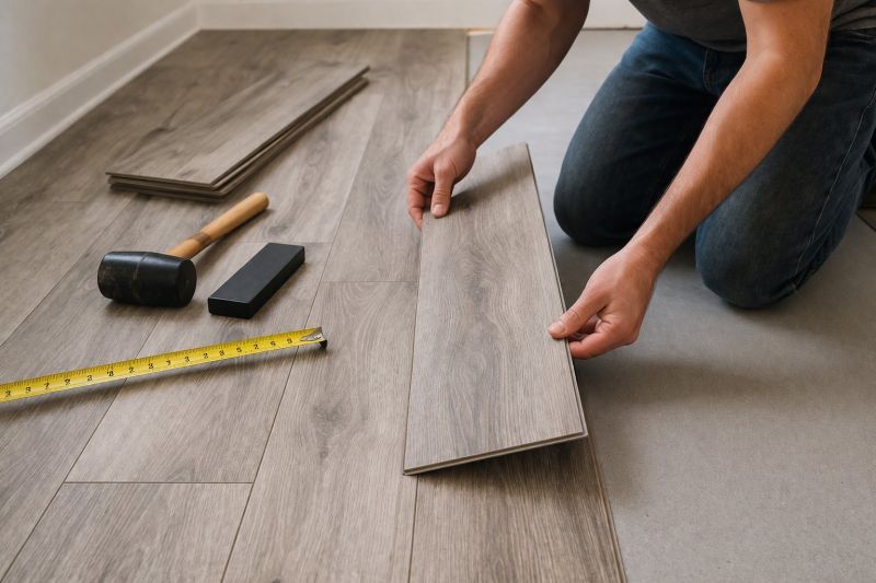 Luxury Vinyl Tile Installation in Chesapeake Beach, MD
