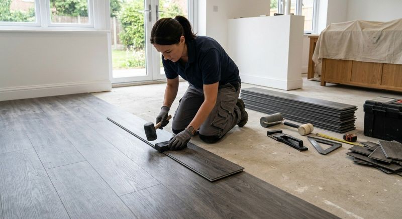 Lvt Flooring Installation in Chesapeake Beach, MD