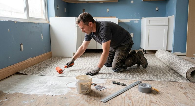 Sheet Flooring Installation in Calvert County, MD