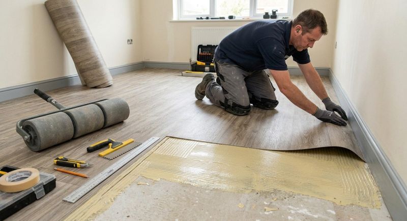 Sheet Linoleum Installation in Lexington Park, MD