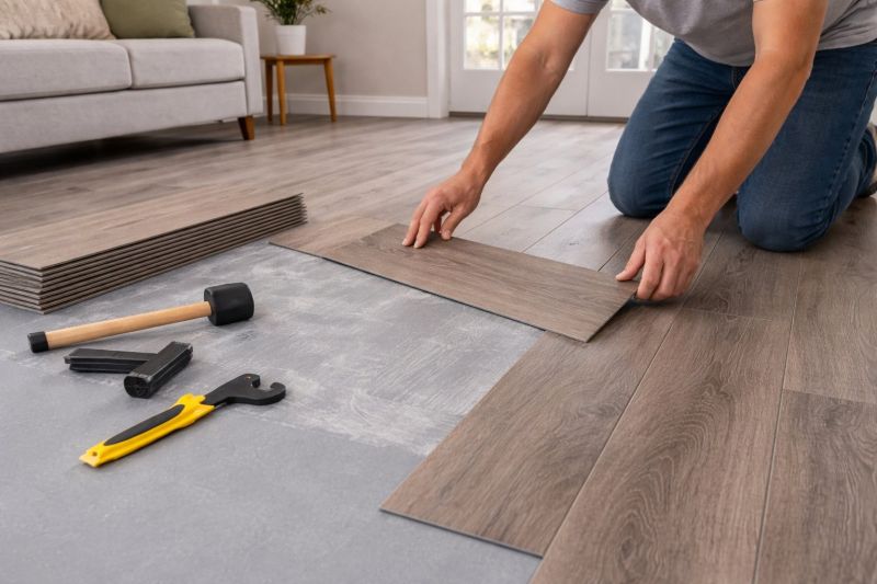 Vinyl Flooring Installation in Chesapeake Beach, MD