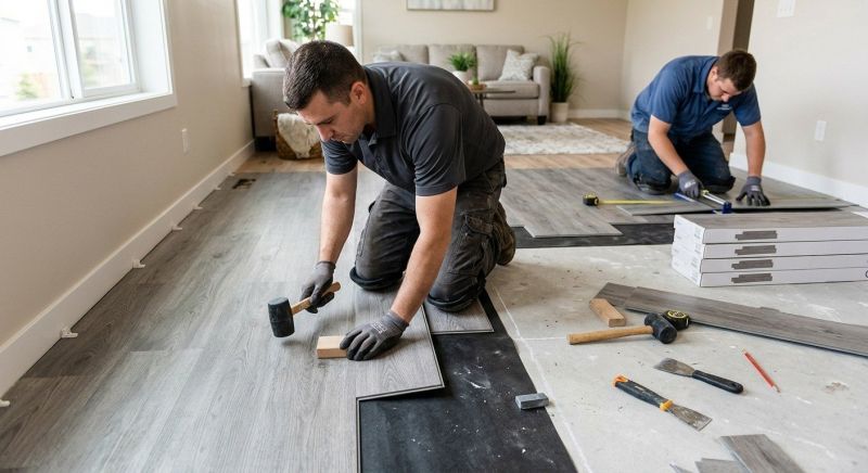 Vinyl Flooring Installation in Hollywood, MD