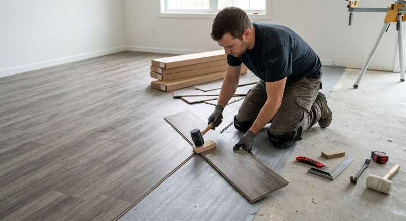 Vinyl Flooring Installation in Lusby, MD