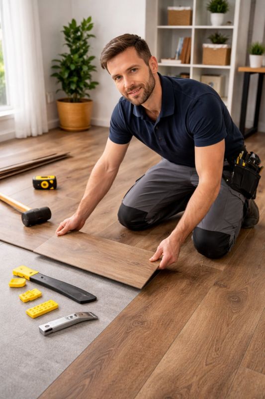 Vinyl Flooring Installation in Saint Leonard, MD