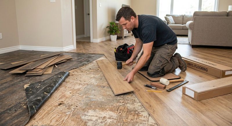 Vinyl Flooring Installation in Vienna, MD