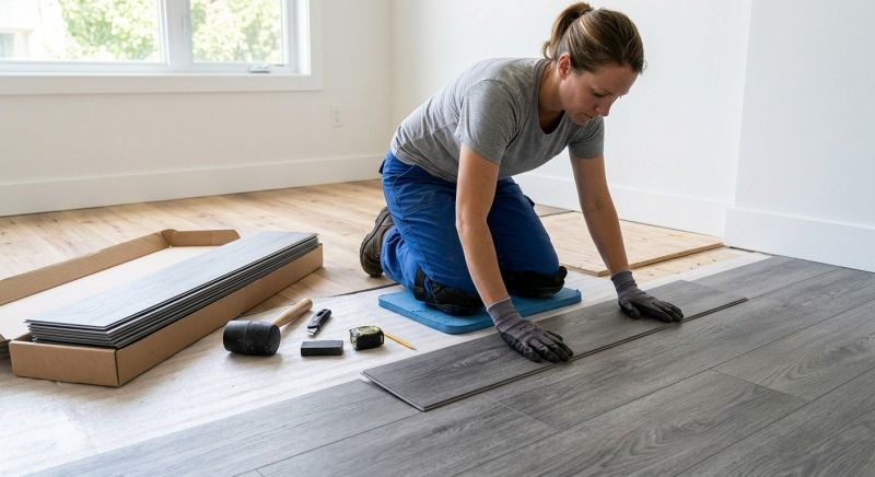 Vinyl Tile Replacement in Lusby, MD